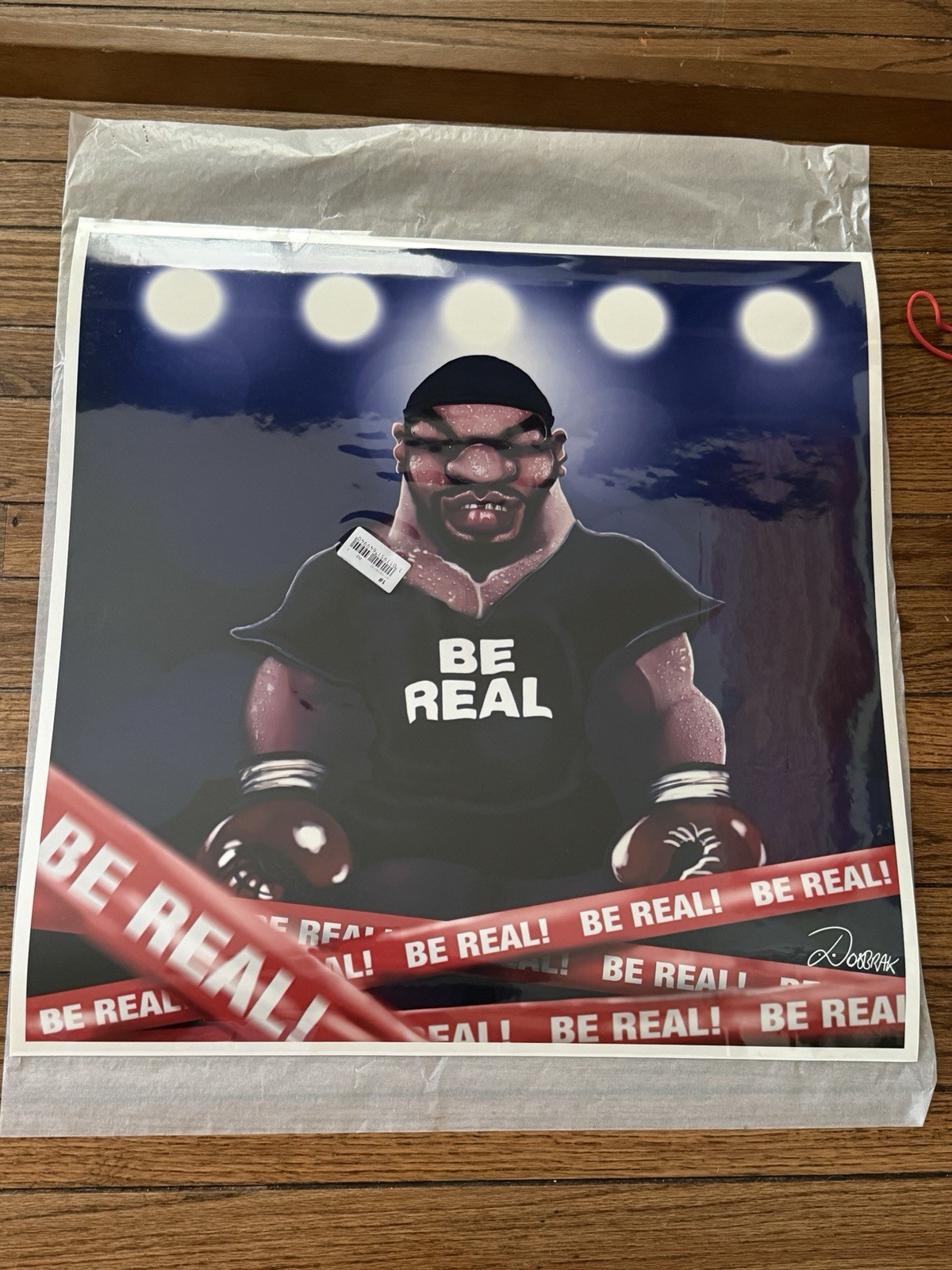Dosbrak Mike Tyson Limited Edition Print Signed as seen on Joe Rogan