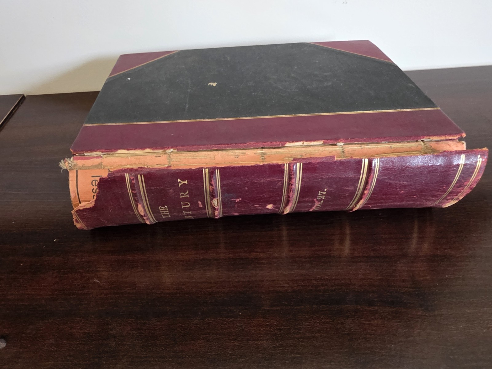 Nikola Tesla- hardback book- Century magazine- bound- huge!