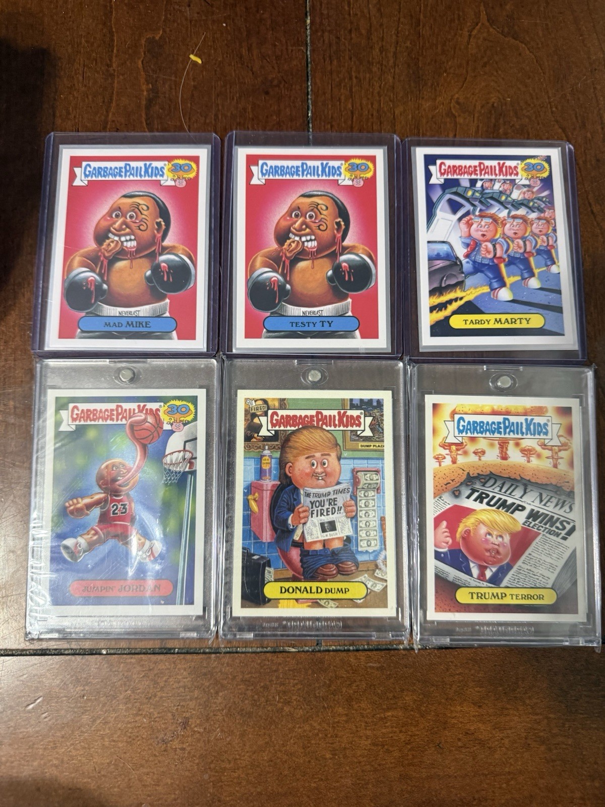 2015 Garbage Pail Kids: 30th Anniversary (Topps) JUMPIN' JORDAN Trump Tyson