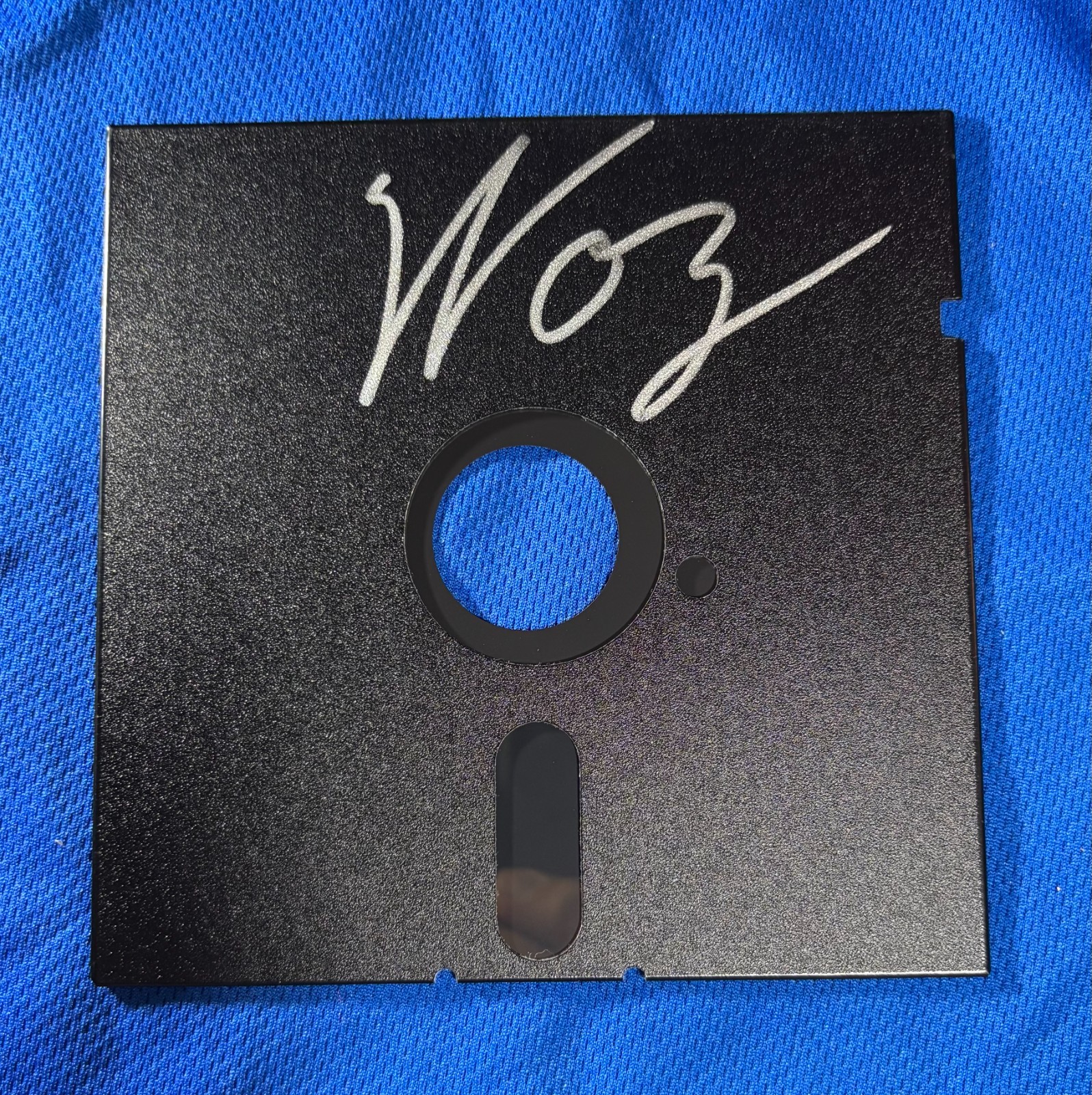 STEVE WOZNIAK WOZ SIGNED AUTOGRAPH 5.25" FLOPPY DISC Authenticated