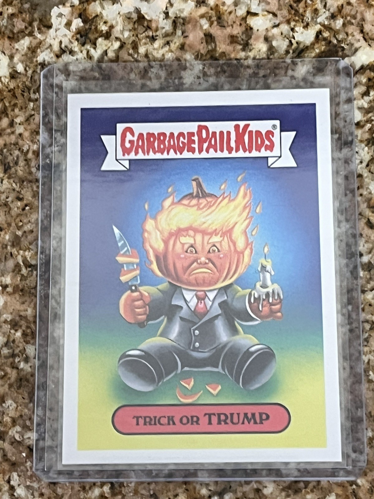 2016 Garbage Pail Kids Halloween 16 Sticker Set ONLY 443 Made RARE Donald Trump