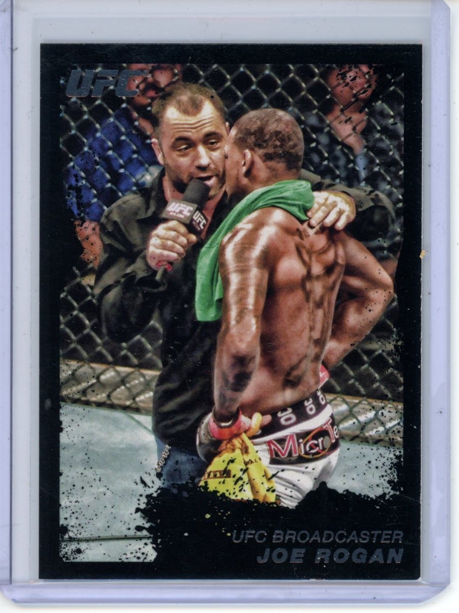 2011 Topps UFC Moment Of Truth Joe Rogan /88 Onyx #87 MOT