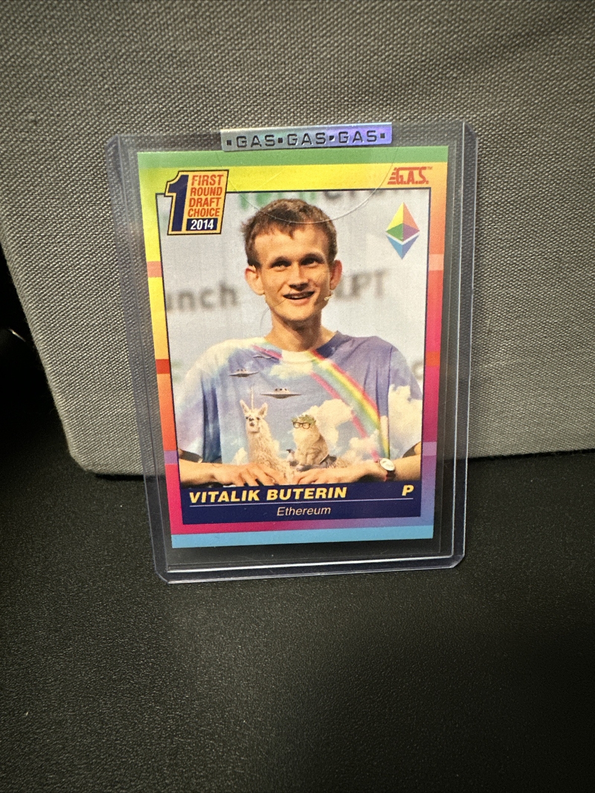 G.A.S. #9 Vitalik Buterin Rainbow Edition - #83/100 Trading Card GAS