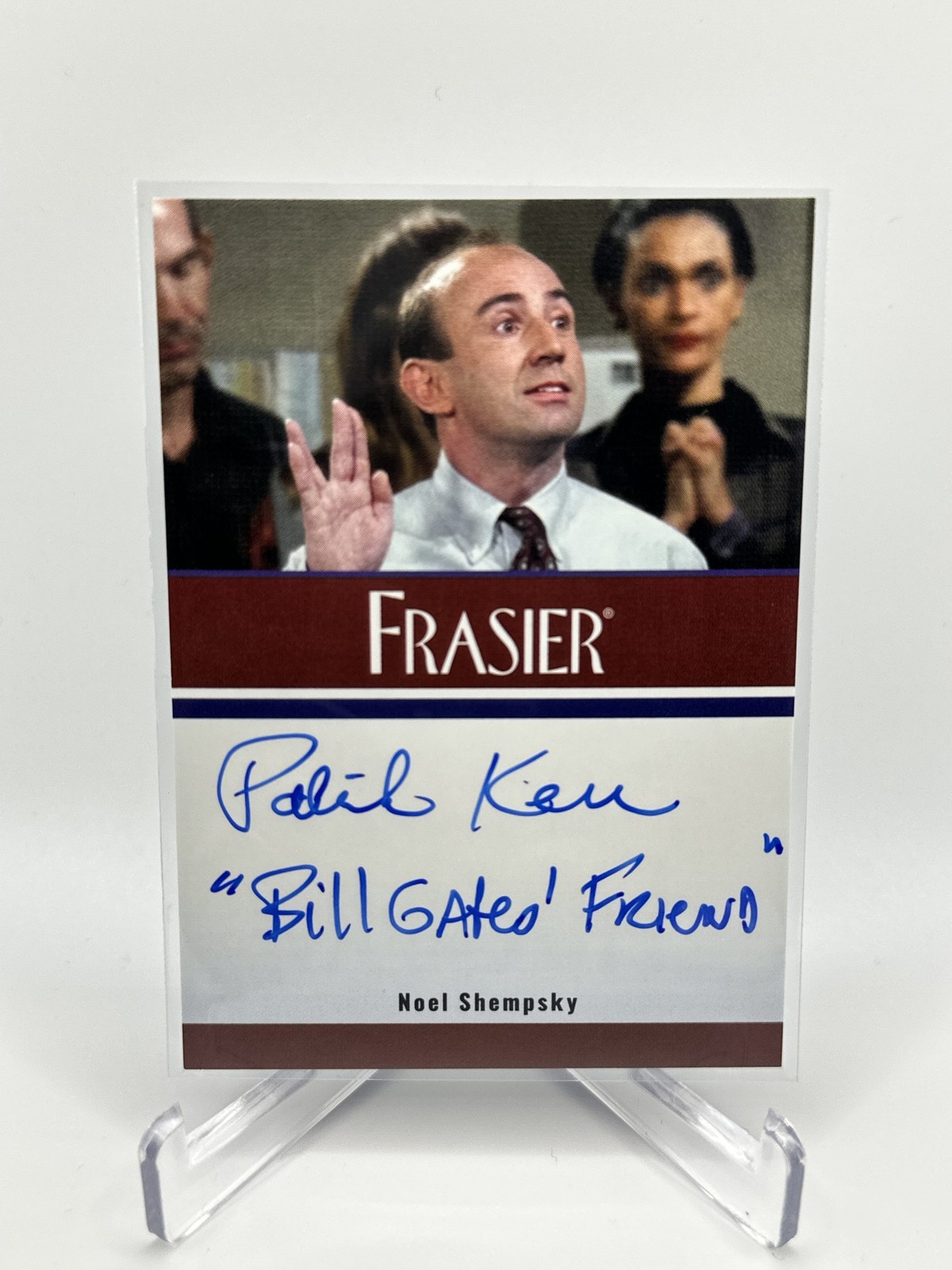 2026 Rittenhouse Frasier Autograph PATRICK KERR BILL GATES' FRIEND Inscriptions
