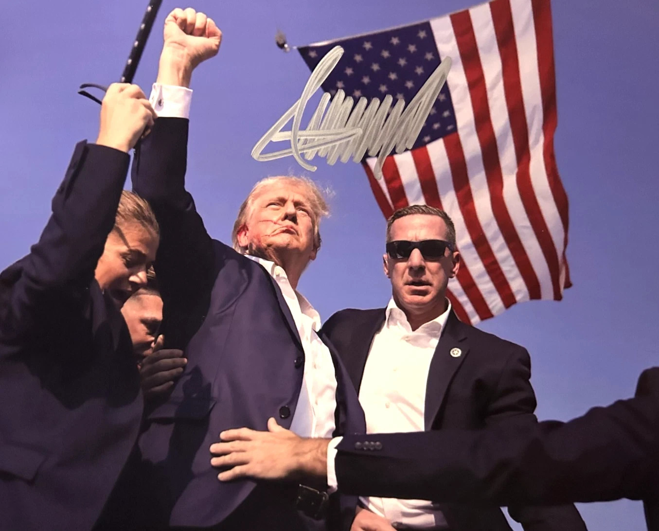 DONALD TRUMP Signed 8x10" MAGA Original Autograph Authentic w/COA