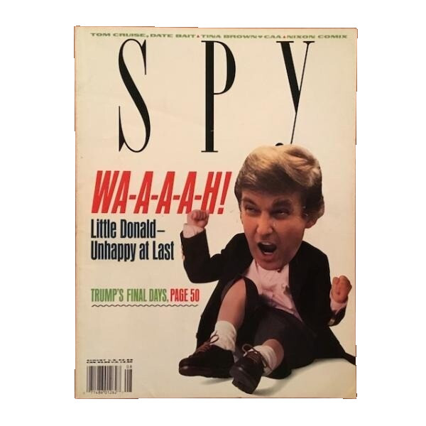 Donald Trump SPY Magazine August 1990 Issue Rare Vintage