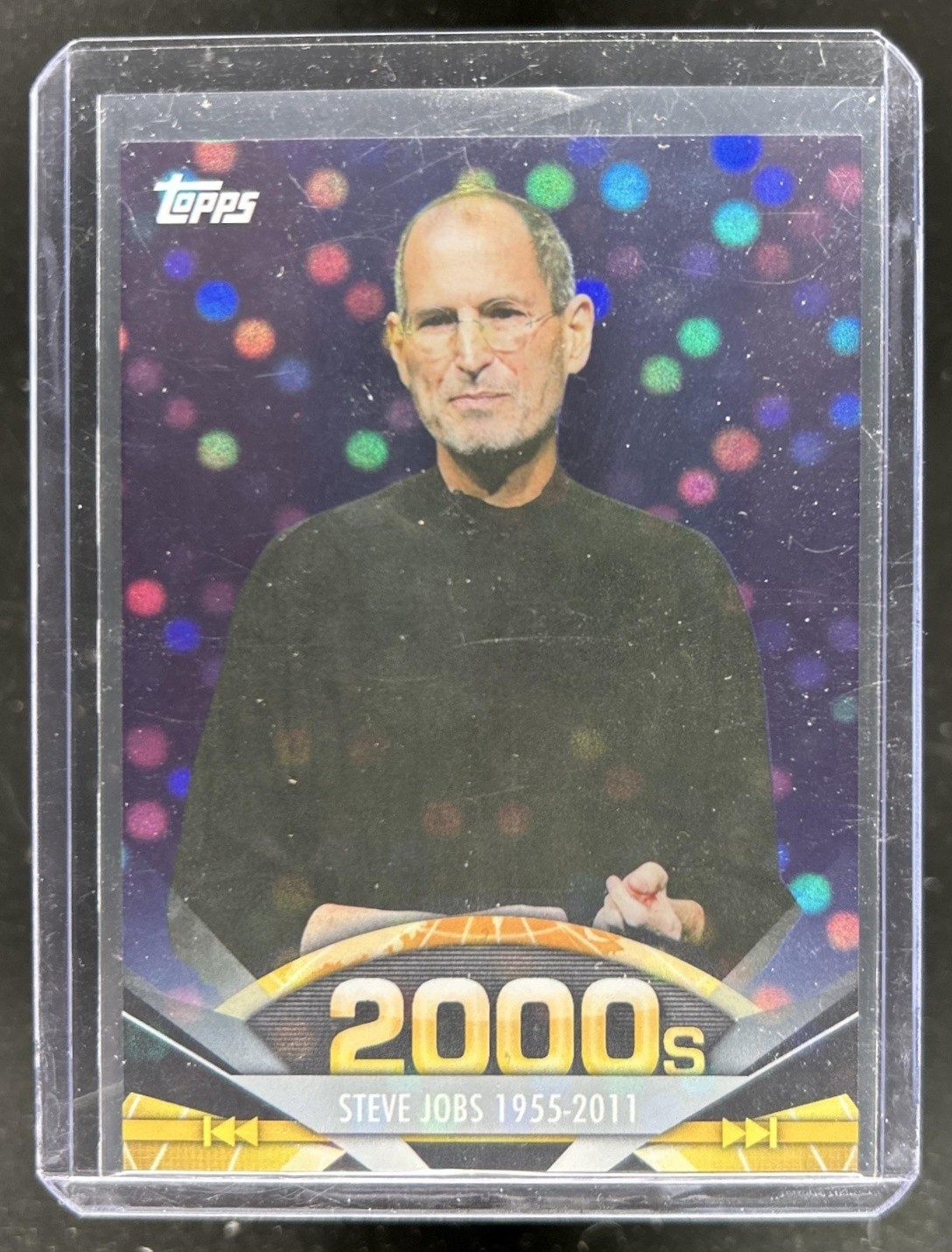 2011 Topps American Pie Steve Jobs 1955-2011 Spotlight #/76
