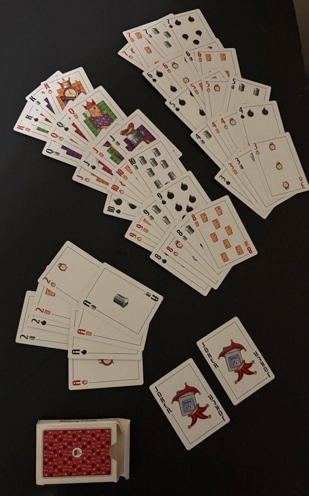 RARE VINTAGE Apple Computer FULL Deck of Playing Cards MacOS System 7 Steve Jobs