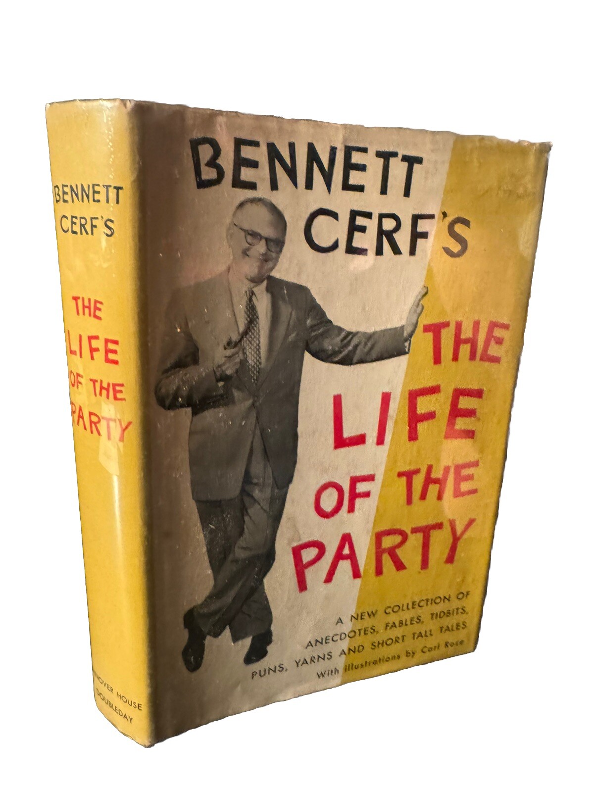 BENNETT CERF’S THE LIFE OF THE PARTY FIRST EDITION RARE  SIGNED BY CERF’S RARE S