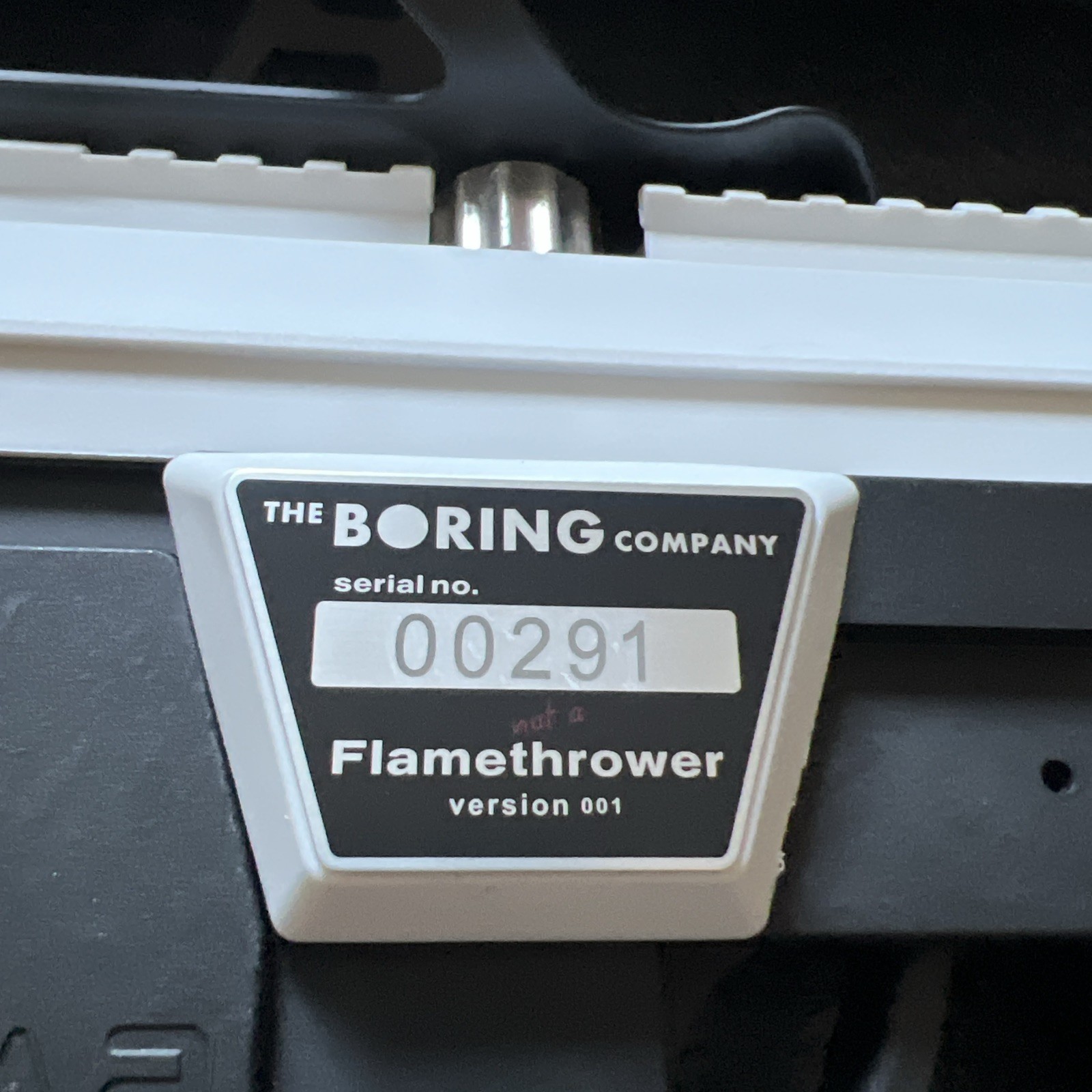 RARE | The Boring Company Not a Flamethrower + Manual + Box [Elon Musk]