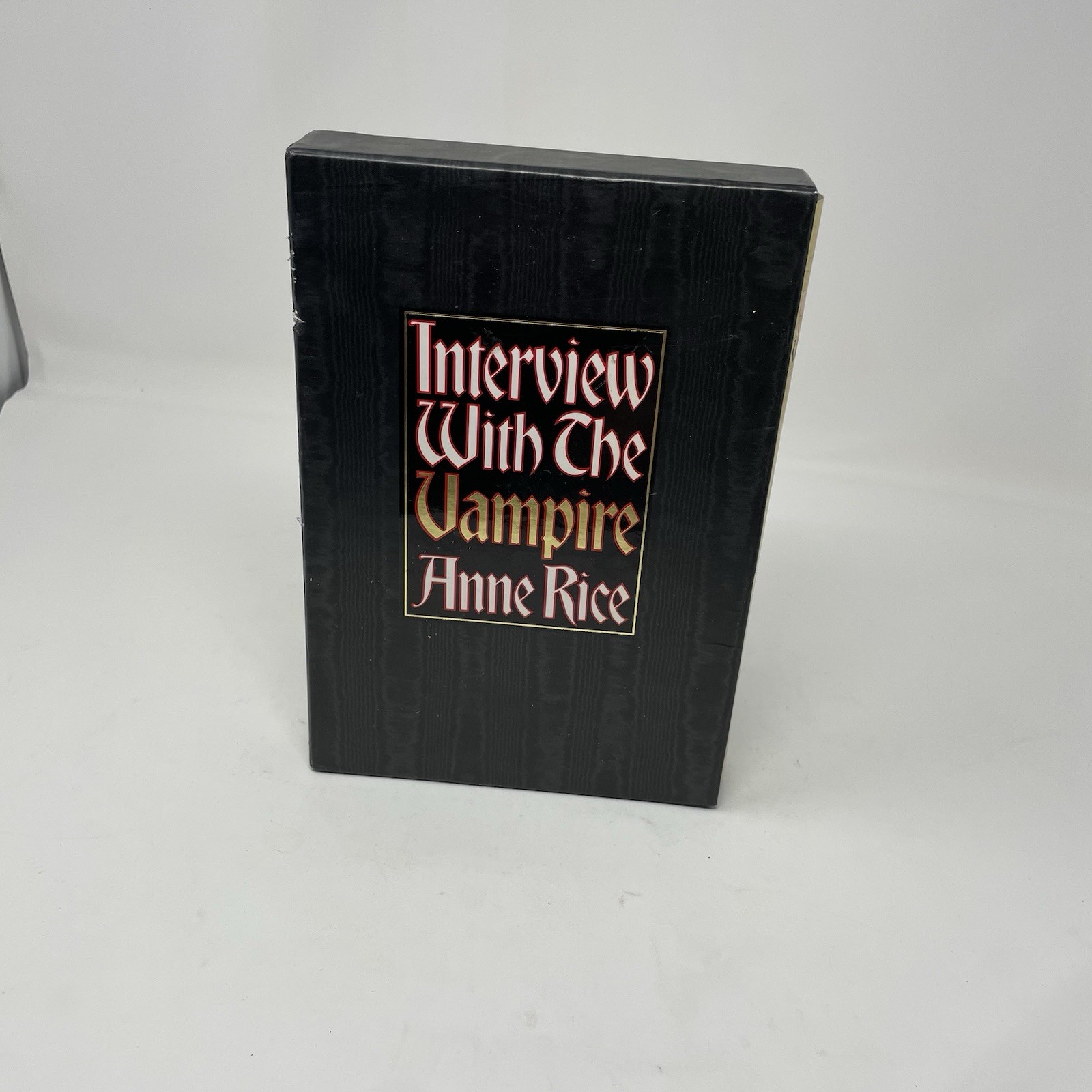 Anne Rice Interview With The Vampire Signed Hardcover 1996 Alfred A. Knopf
