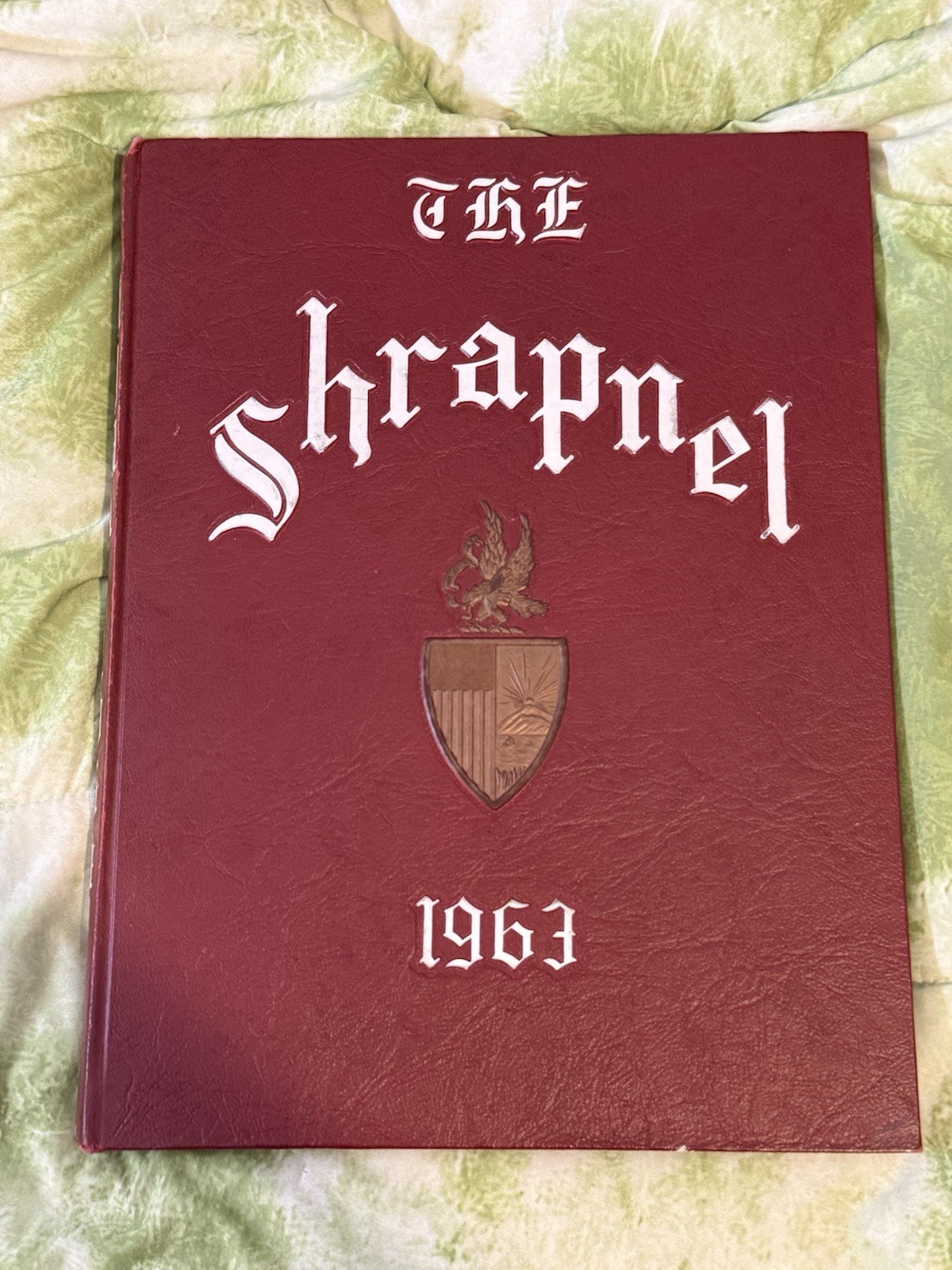 1963 New York Military Academy Shrapnel Yearbook Donald J Trump Authentic