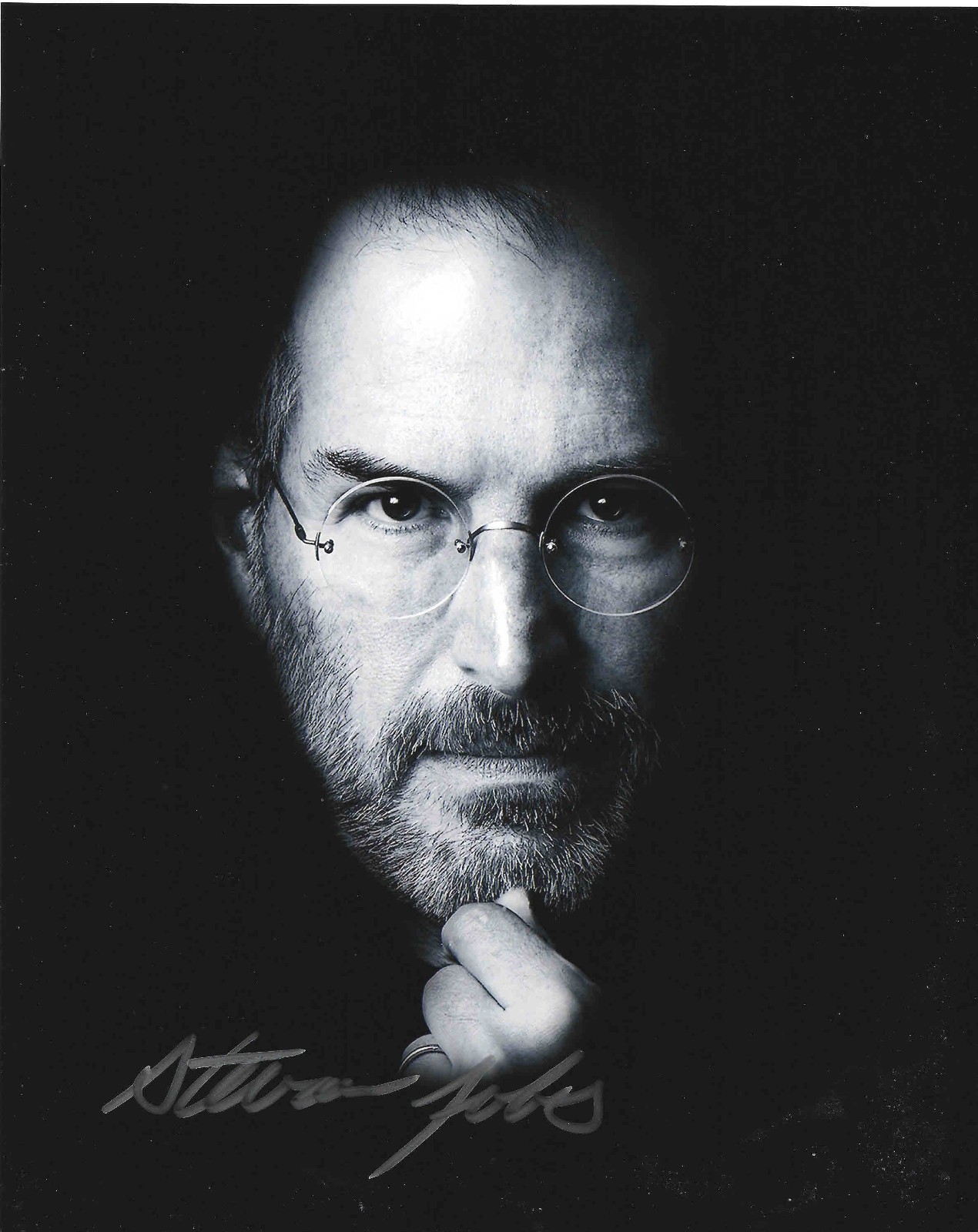 STEVE JOBS (+2011) - Apple Computer Founder - Autograph Photo