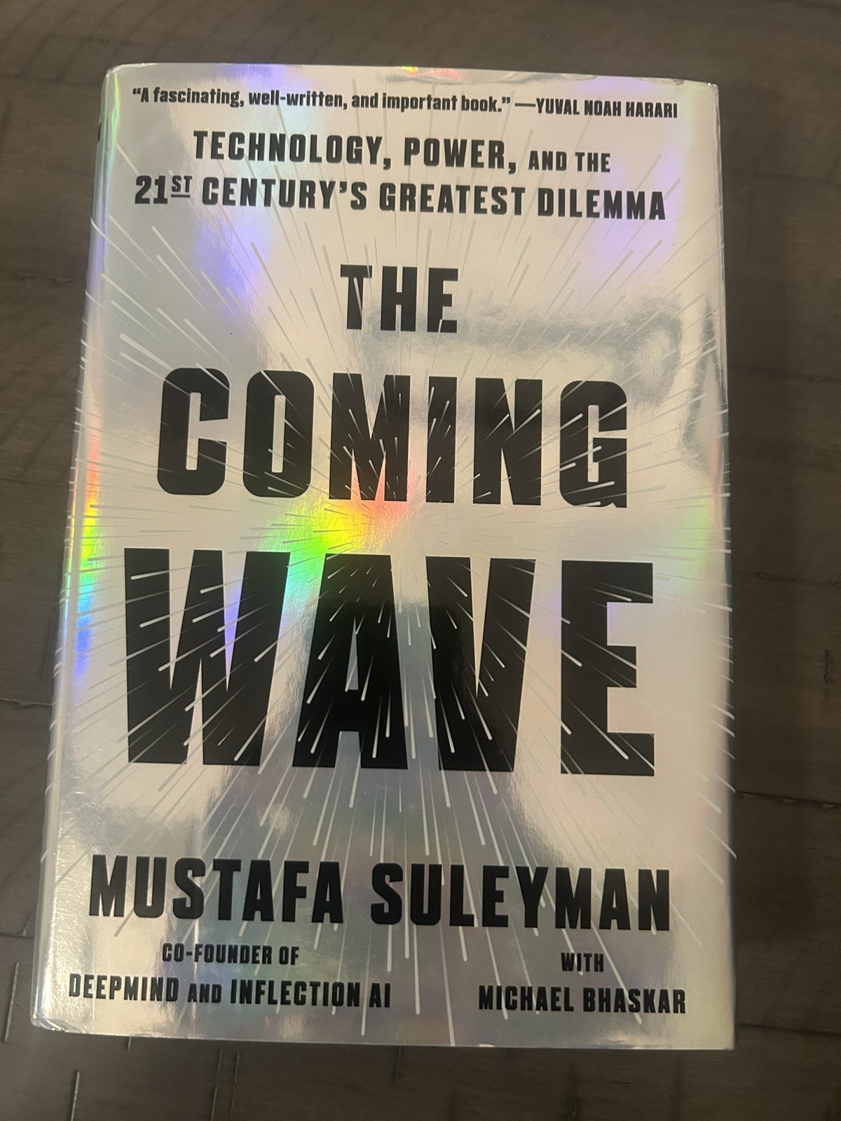 The Coming Wave by Mustafa Suleyman SIGNED 1st Edition!