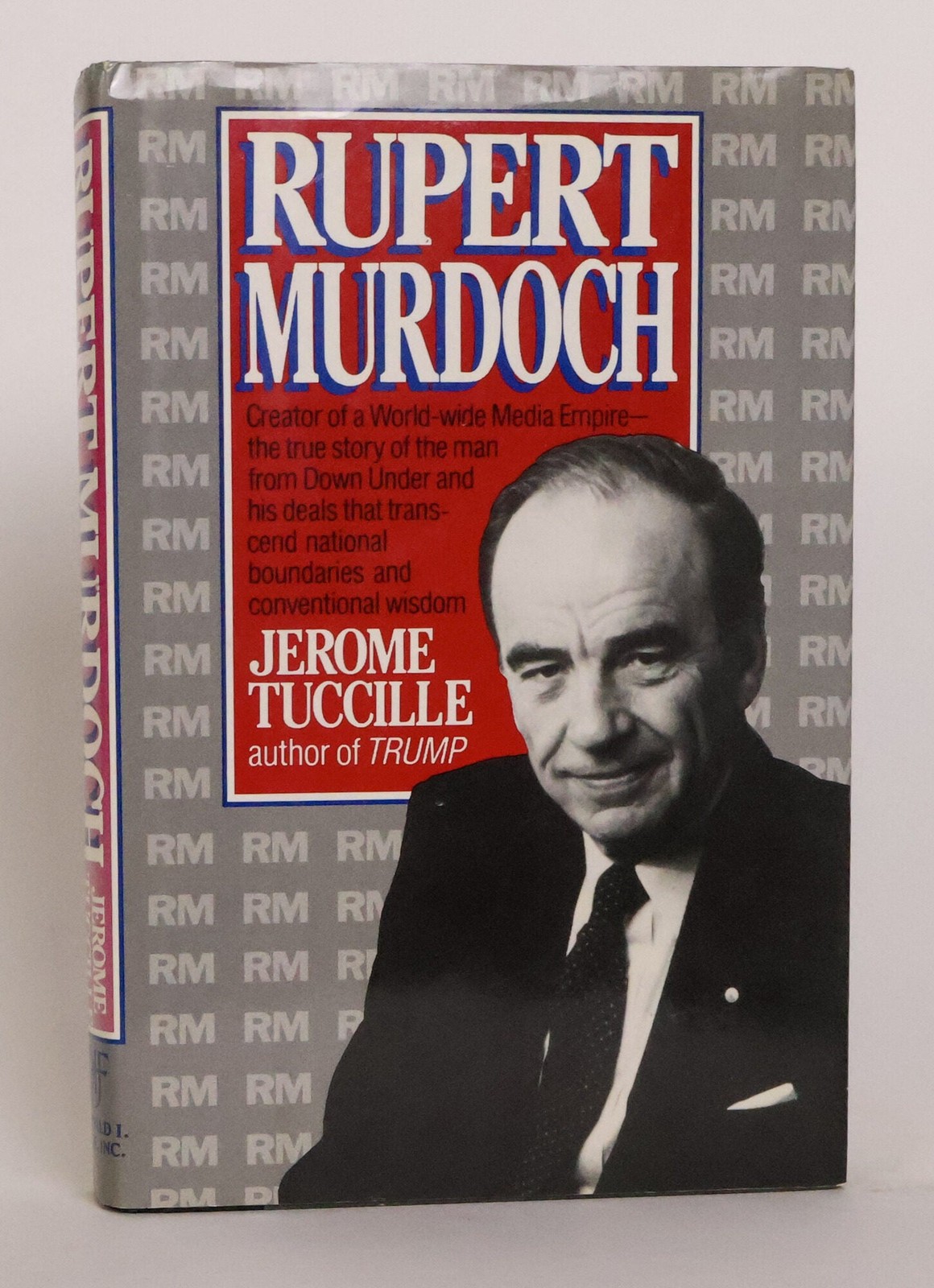 Jerome Tuccille / RUPERT MURDOCH Inscribed Signed 1st Edition 1989