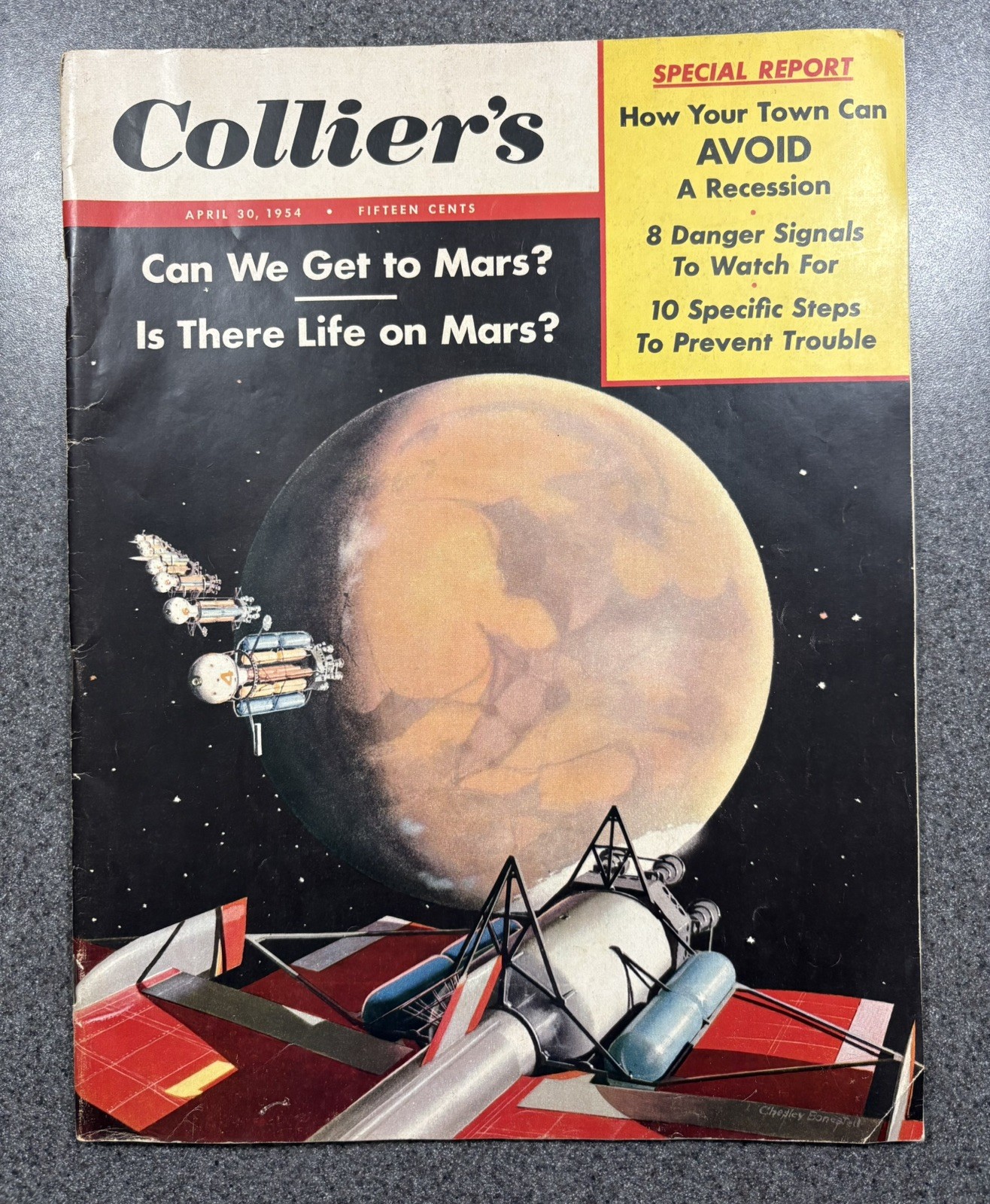Collier's Magazine April 30 1954 Can We Get To Mars? Wernher Von Braun