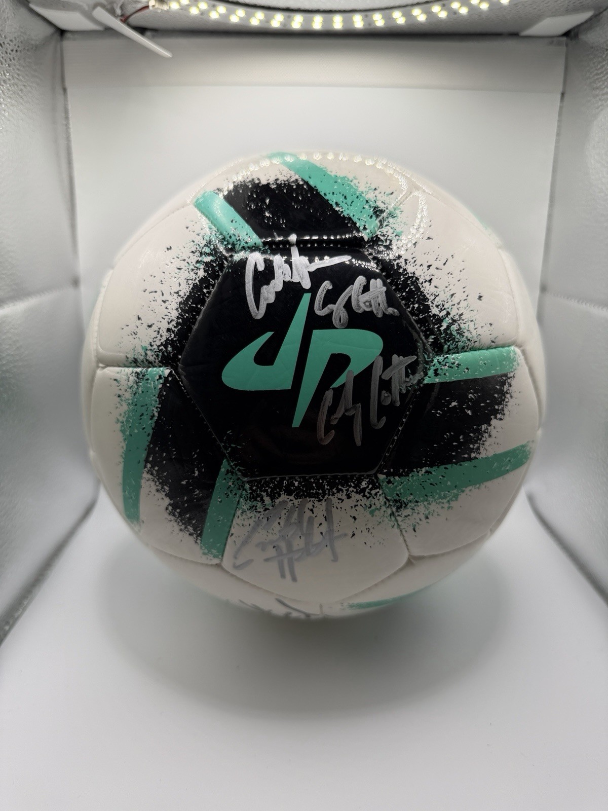 Dude Perfect Official Soccer Autograph Ball