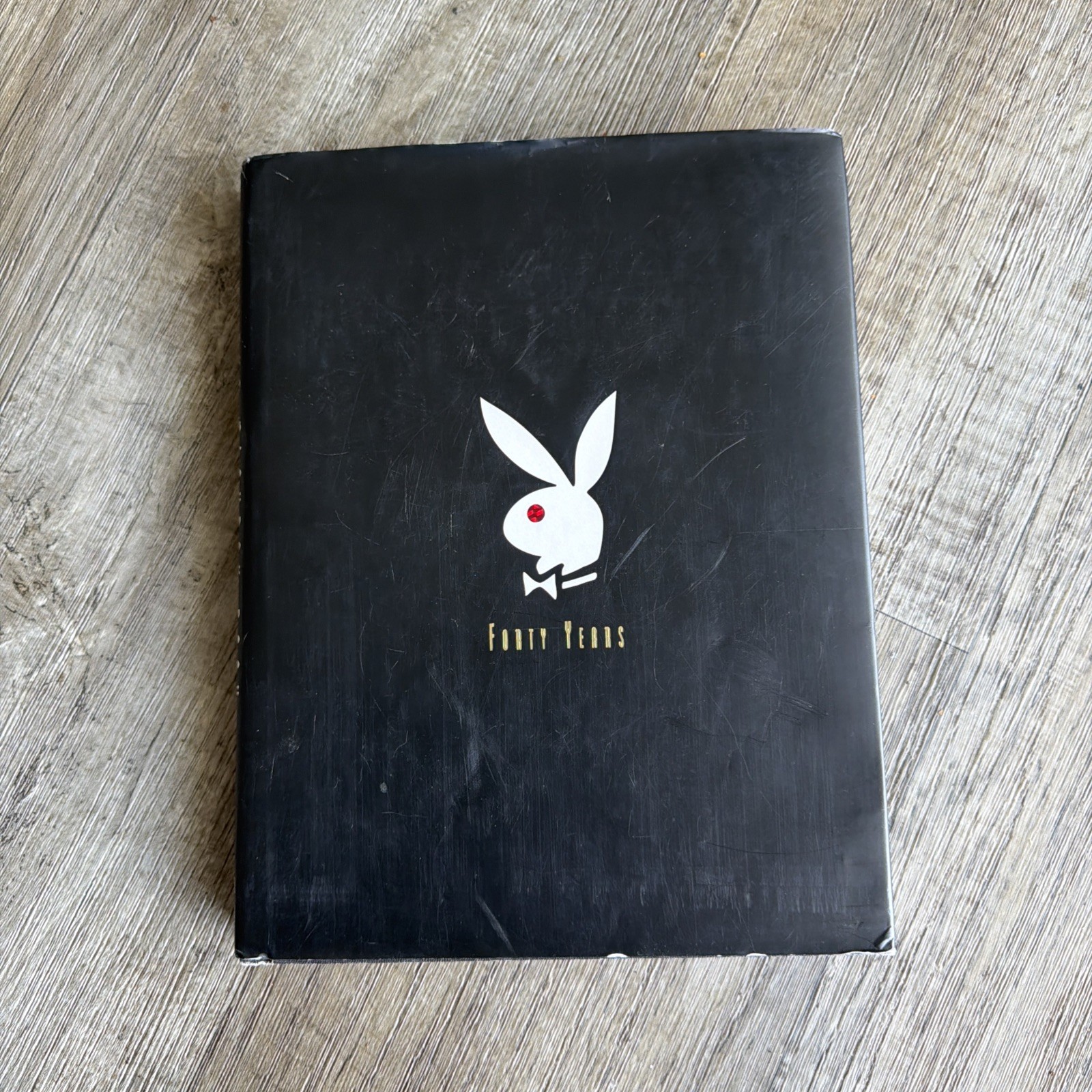 The Playboy Book Forty Years Signed by Hugh Hefner
