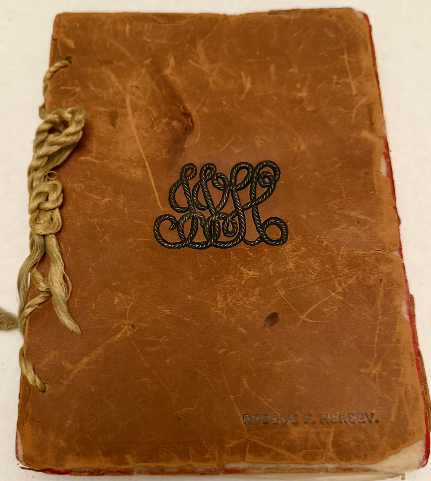 Handmade Book Honoring James Hill On Completing Part Of The Great North Railway